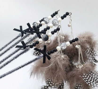 Colorful Long Cat Teaser Stick - Cat Toy